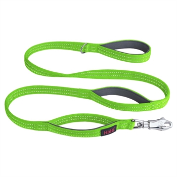 Halti Brig Säkerhets Hundkoppel 150 cm Neon Grön